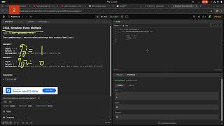 Leetcode easy problem 2413. Smallest Even Multiple | devops python practice