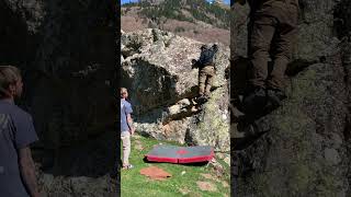 Video thumbnail of Problem 1 (Boulder A.Noroeste - Four Rooms), 4. Pont de Camps