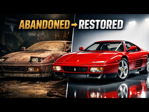 Thumbnail for Abandoned Ferrari 348 TS Restored to Perfection | Full Cinematic Rebuild by Ferrari 348