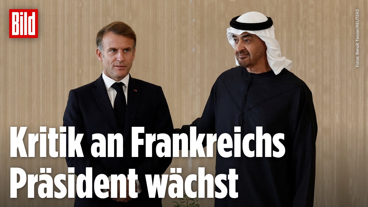 FRANKREICH IN FLAMMEN: Paris brennt, Macron auf umstrittener Krisen-Reise