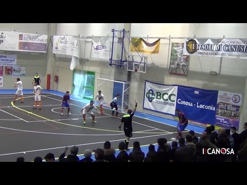 Apulia Food Canosa vs Shaolin Soccer - Serie B gir F stagione 2016/17