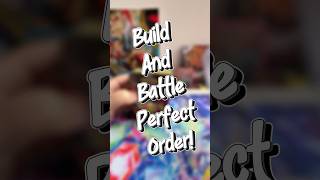 Build and Battle - Perfect Order! 🔮 #pokemon #pokemontcg #hobby