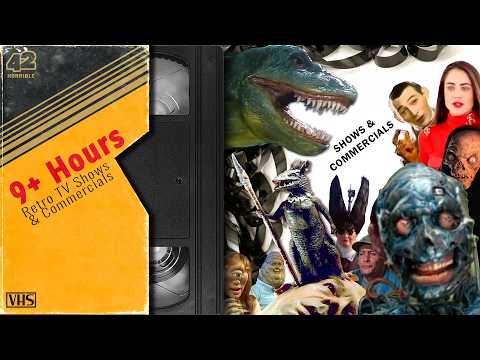 9 Hours of Retro Sci-Fi & Horror Anthology TV With Commercials (1980s–1990s) Sleep & Relax - CH. 42