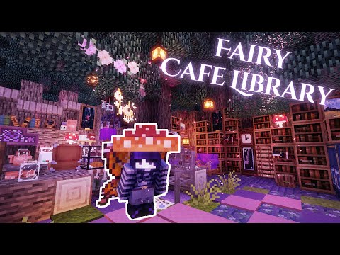 Ultimate Fairycore Minecraft Cafe Build