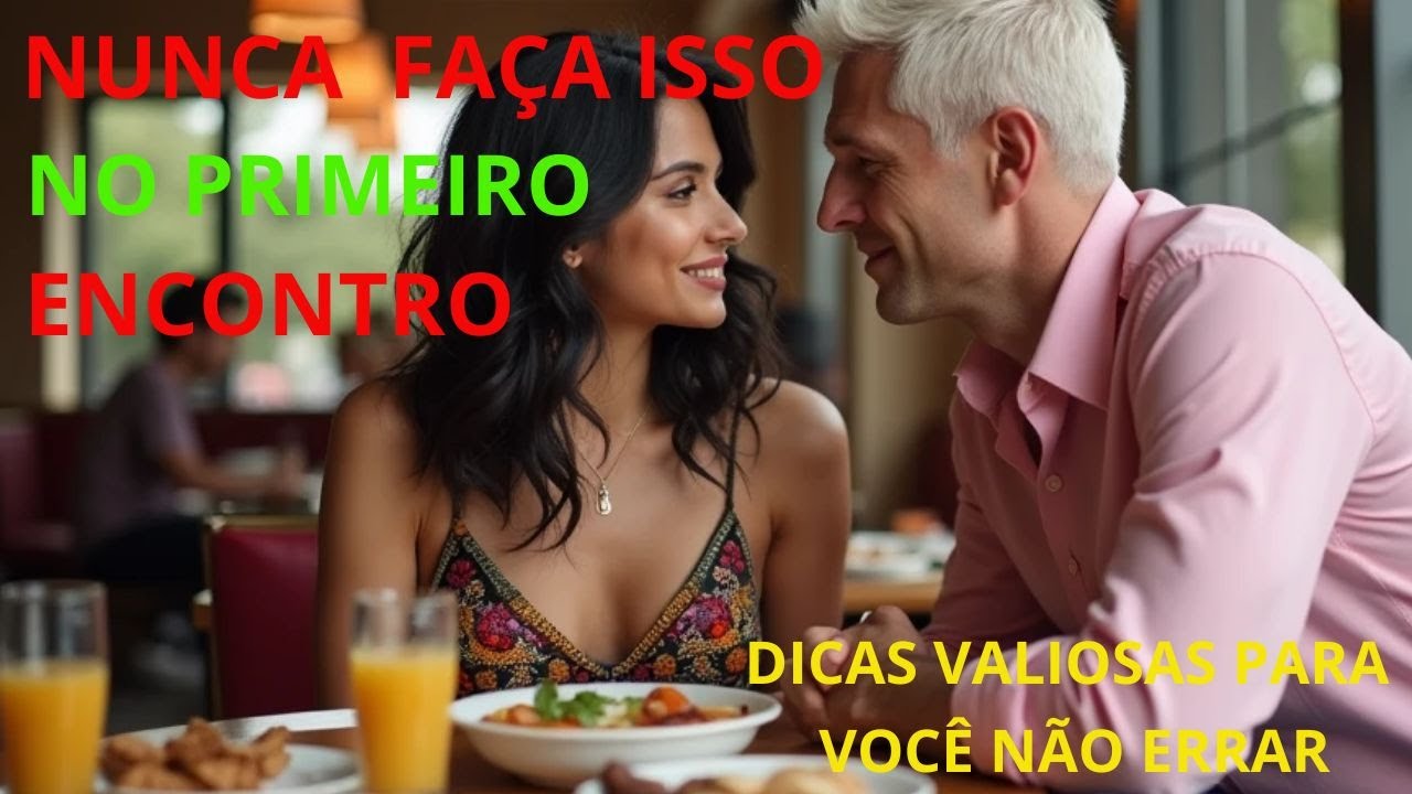 NUNCA FAÇA ISSO NO PRIMEIRO ENCONTRO DICAS MUITO IMPORTANTE QUE VOCÊ DEVE SABER.