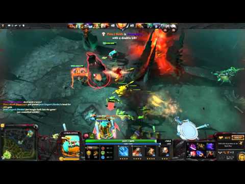 Earth Shaker dropped his Aghanim's Scepter...