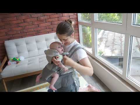 Хипсит, Эрго-рюкзак, кенгуру переноска Baby Carrier 6 в 1 Розовый (n-1369) - фото 2 - id-p1476007143
