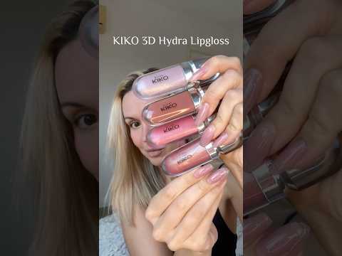 Kiko 3D Hydra Lipgloss shades 20, 26, 27, 32 #kiko #kikomilano #lipgloss #lipcombo