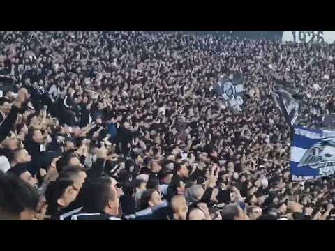 The moment when PAOK fans knew they are the new Champions of Greece 2024. What a magical moment! 🦅 ⚽