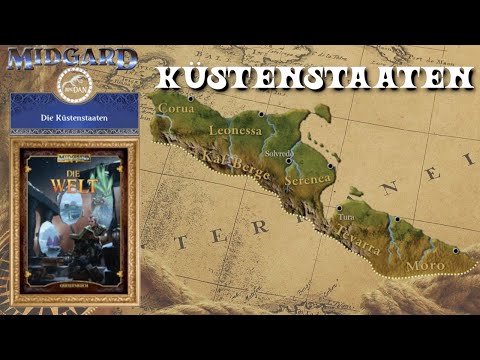 MIDGARD Die Welt: KÜSTENSTAATEN - spanisch / italienisch mit Dirk Richter [Rollenspiel Region]
