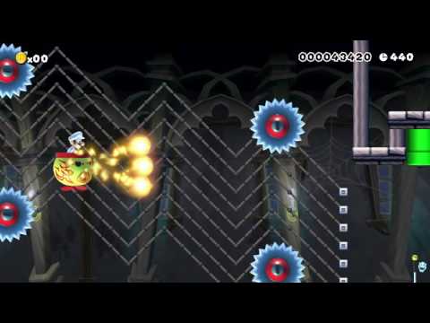 Deano's Shmup stage by Deano - SUPER MARIO MAKER - No Commentary