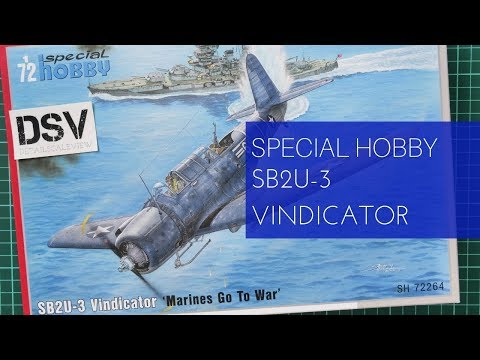 Special Hobby 1/72 SB2U-3 Vindicator (SH72264) Review
