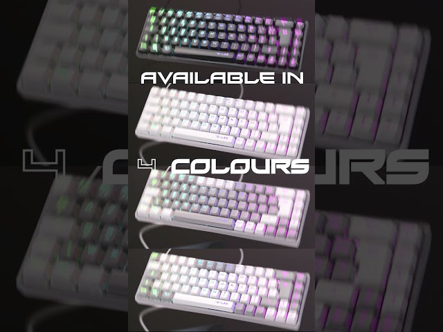 Vídeo relacionado con The G-Lab Keyz Caesium TKL - Teclado Gamer TKL 87 Teclas con Cable USB AZERTY, RGB Personalizable, Macros programables - Teclado para Juegos Compacto sin Teclado numérico - PC/PS4/PS5/XBOX -