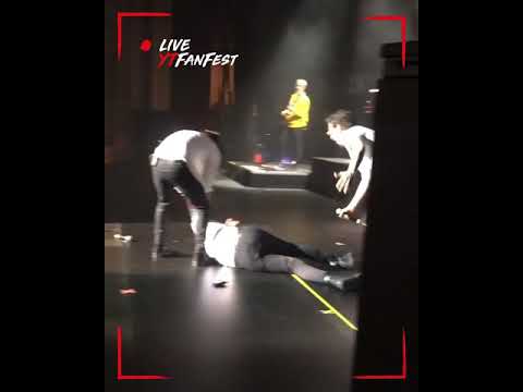 OMG Caída graciasa de Sebastián Yatra con Mau y ricky LOL!!