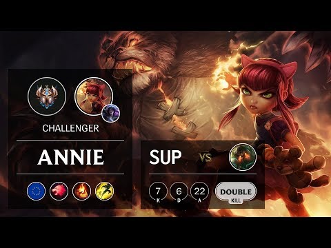 Annie Support vs Nautilus - EUW Challenger Patch 9.9