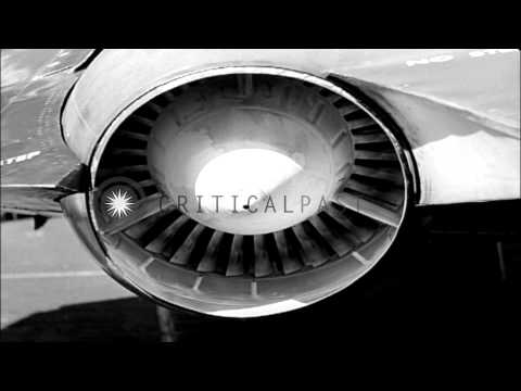 Men work on the flight deck to perform the six steps related to the handling of t...HD Stock Footage