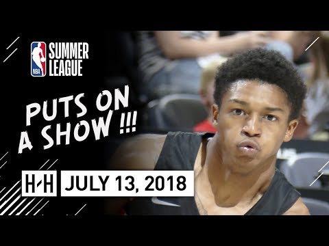 Junior Robinson Full Highlights vs Clippers (2018.07.13) NBA Summer League - 20 Pts, 2 Ast