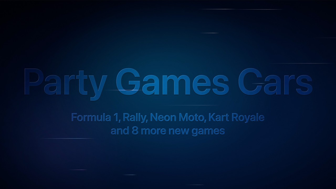 Party Games Cars Trailer