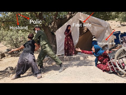 The tent was erected again? Ramin’s fruitless efforts and the presence of the police!توفت بیا