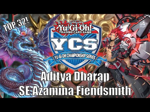 Yu-Gi-Oh! National Champion Aditya Dharap YCS Niagra Top 32 SE Azamina Fiendsmith Deck Profile!