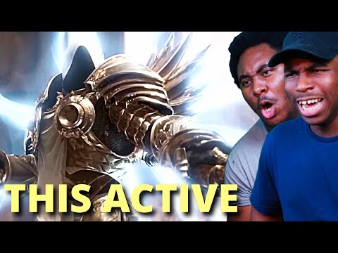 (NON DIABLO FANS) react to DIABLO 3 Tyrael Vs Imperius Archangel Battle Scene Cinematic 4K