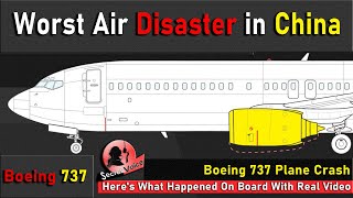 Worst Air Disaster in China | Boeing 737 Plane Crash | Here's What Happened On Board With Real Video