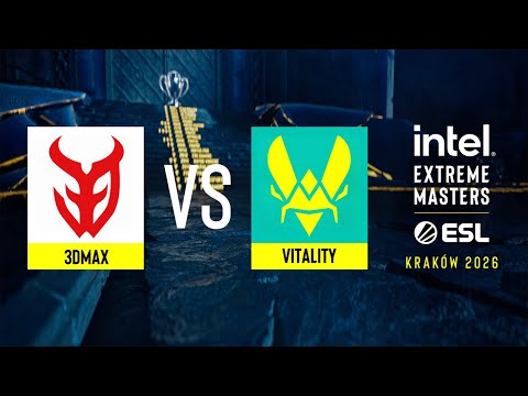 3DMAX vs. Vitality - IEM Kraków 2026 - Group B
