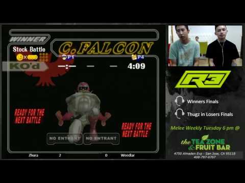 BM9 Winners Finals - Zhura (Captain Falcon & Marth) v Weedlar (Yoshi & Fox & Sheik)