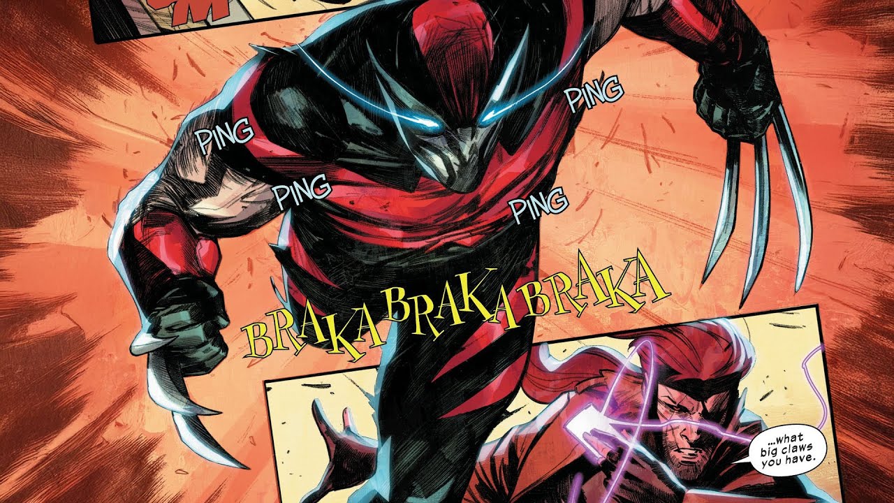 Ultimate Wolverine finds Ultimate Gambit!