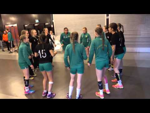 Oppvarming før PW CUP Finale Fjellhammer IL J02