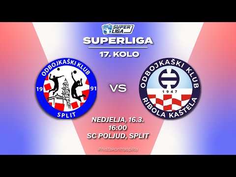 OK Split (M) - OK Ribola Kaštela / 17. kolo [Superliga - seniori 24./25.]