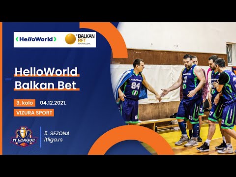 04.12.2021 ITLIGA 3.kolo grupa B 14.15 Hello World - Balkan Bet