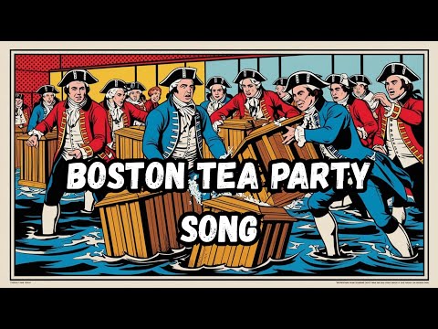 Boston Tea Party Song! HISTORY SONG FOR KIDS | AMERICAN HISTORY LESSONS for Teens #educationalsongs