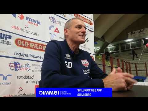 Dell'Agnello, i complimenti alla Libertas e la chiave della sua vittoria