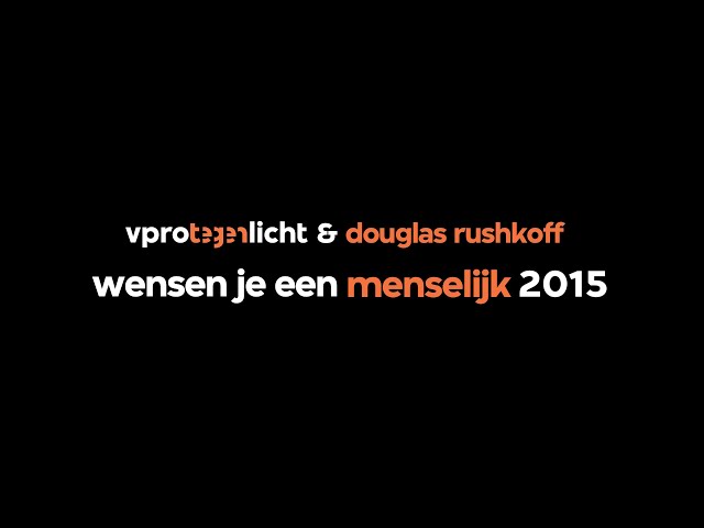 VPRO Tegenlicht & Douglas Rushkoff