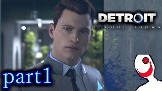 【実況】人間とロボットの未来のゲーム  part1【DETROIT BECOME HUMAN】