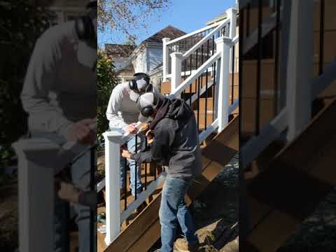 Installing Trex Composite Stair Railings Kits