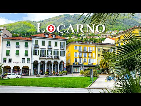 You won't believe that this is Switzerland! 🇨🇭 Walking in Locarno (Ticino)