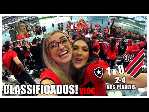 VLOG DA CLASSIFICAÇÃO! | BOTAFOGO 1(2) x (4)0 ATHLETICO - COPA DO BRASIL 2023