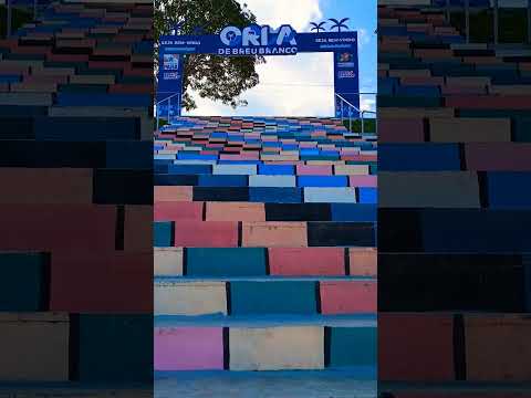 Calçadão da orla de Breu Branco-PA.