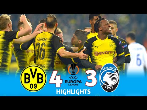 Borussia Dortmund 4 × 3 Atalanta ◽Most Dramatic Comeback | Extended Highlights & Goals ( 2017-18)