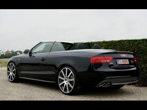 (2015) Audi S5 Cabrio sound + acceleration