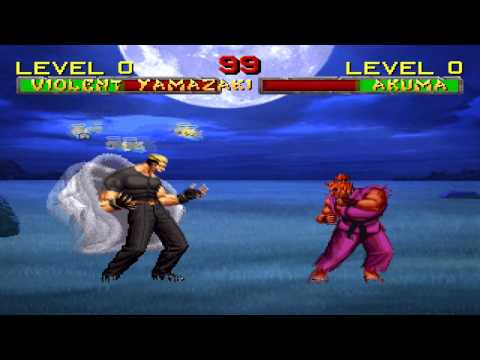BTW MUGEN Arcade Runs - Violent Yamazaki playthrough