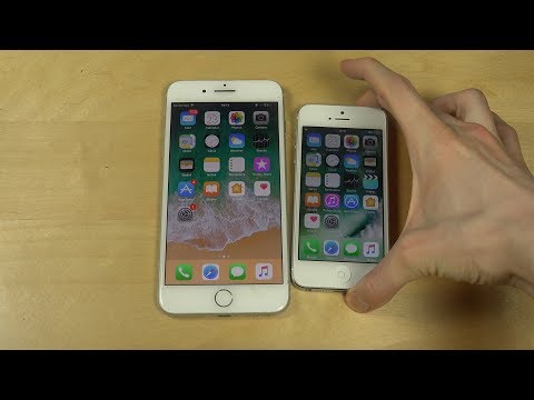 iPhone 7 Plus iOS 11 Beta 2 vs. iPhone 5 iOS 10 - Which Is Faster?