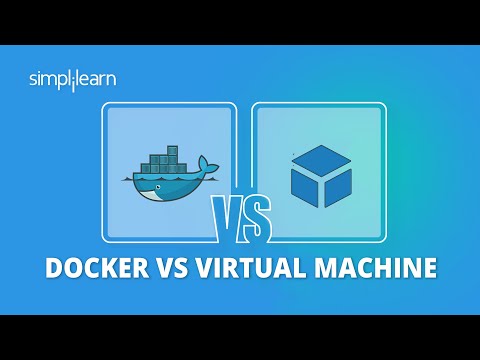 Docker vs Virtual Machine | Difference Between Docker Virtual Machine | DevOps Tools | Simplilearn