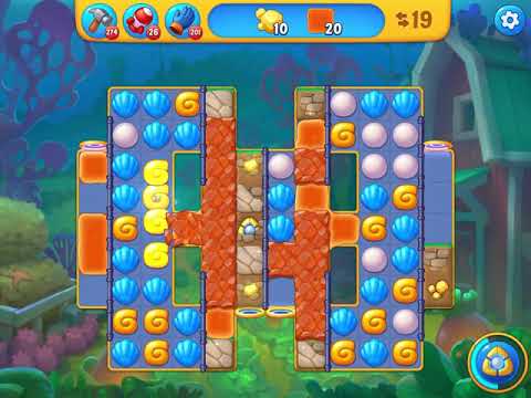 Fishdom level 4384 no boosters フィッシュダム ノーマル [Friend's]