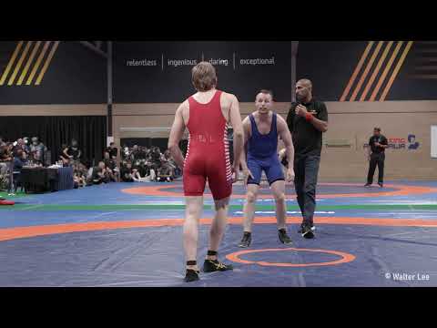 CHRIS BAKER vs BODIE WILLIAMSON  [4K VIDEO]  -  AUSTRALIAN NATIONAL WRESTLING CHAMPIONSHIPS 2022