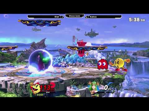 Smash Ultimate: Kiwi (Pac Man) V Kairos (Palutena) - Synthesis 7 Tournament SSBU