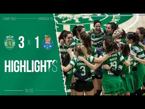 Voleibol Fem | Resumo: Sporting CP x FC Porto