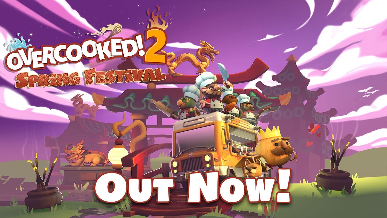 Overcooked! 2 - Spring Festival Update Out Now! - YouTube